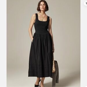 J. Crew Black Sleeveless Dress